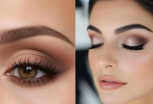 آرایش چشم دودی لایت