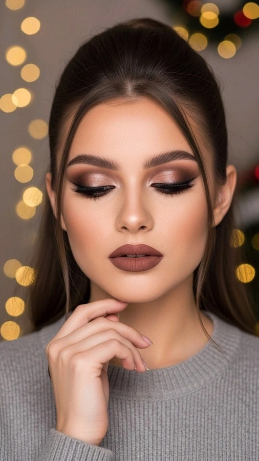 آرایش چشم دودی لایت 7