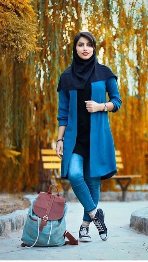 استایل دانشجویی دخترانه 21