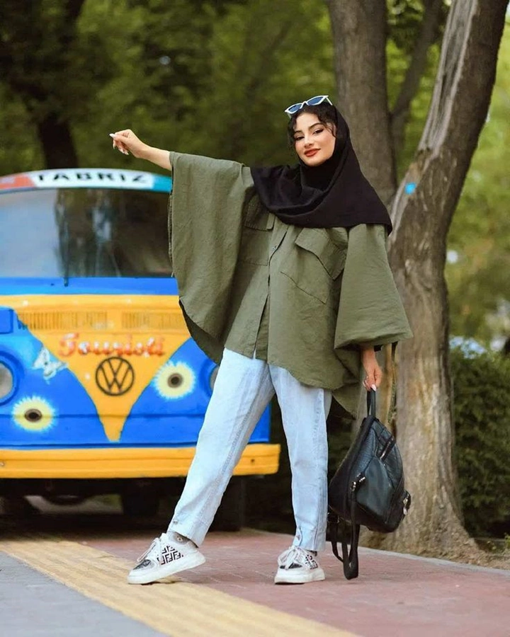 استایل دانشجویی دخترانه 8