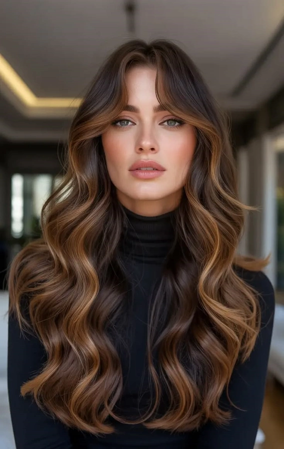 رنگ مو قهوه ای شکلاتی 10