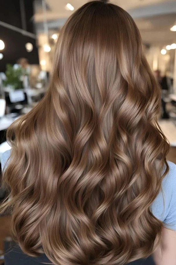 رنگ مو قهوه ای شکلاتی 6