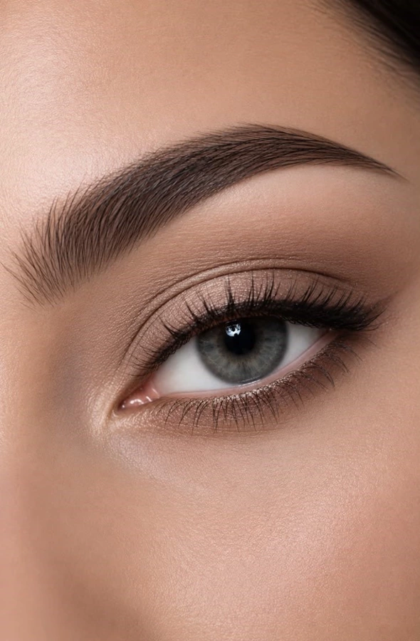مدل آرایش چشم ساده 15