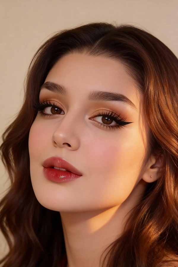 مدل آرایش چشم ساده 16