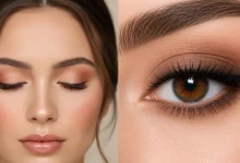 مدل آرایش چشم ساده