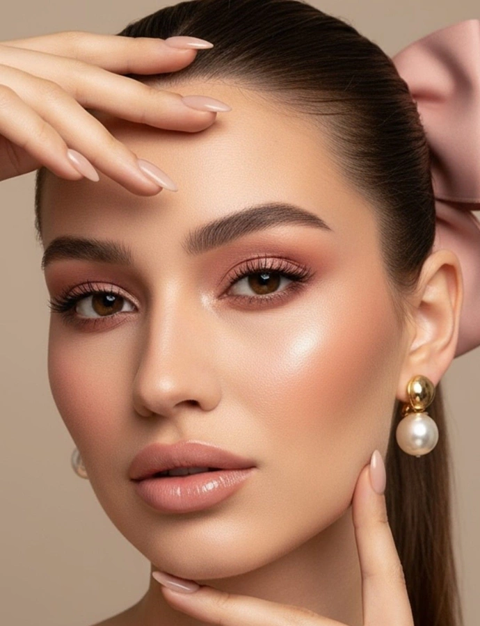 مدل آرایش چشم ساده 6