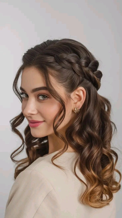 مدل شینیون ساده 10