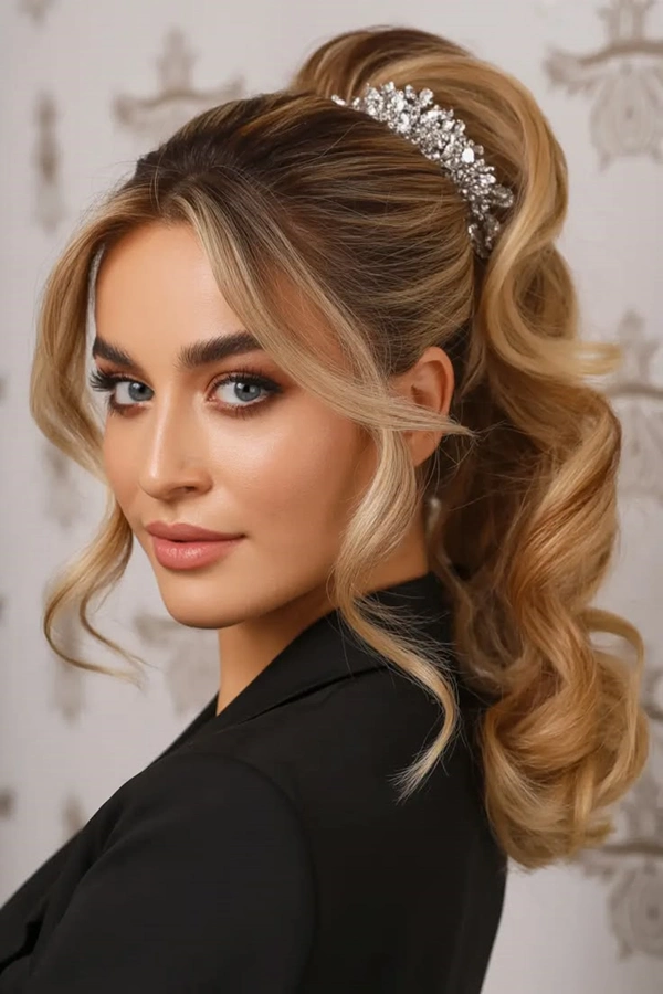 مدل شینیون ساده 14