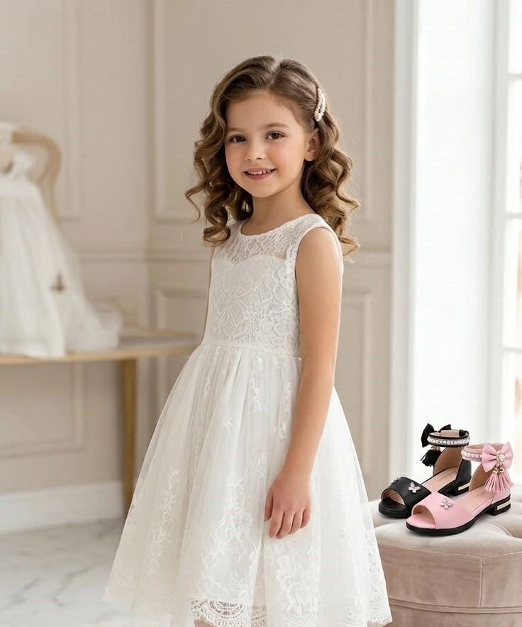 مدل لباس عروس بچه‌ گانه پرنسسی 22