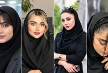 مدل موی زیر مقنعه
