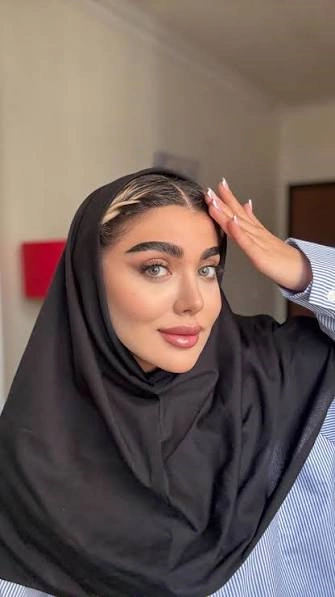 مدل موی زیر مقنعه 23