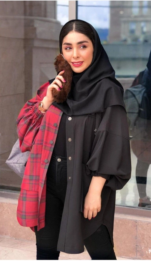 مدل موی زیر مقنعه 7