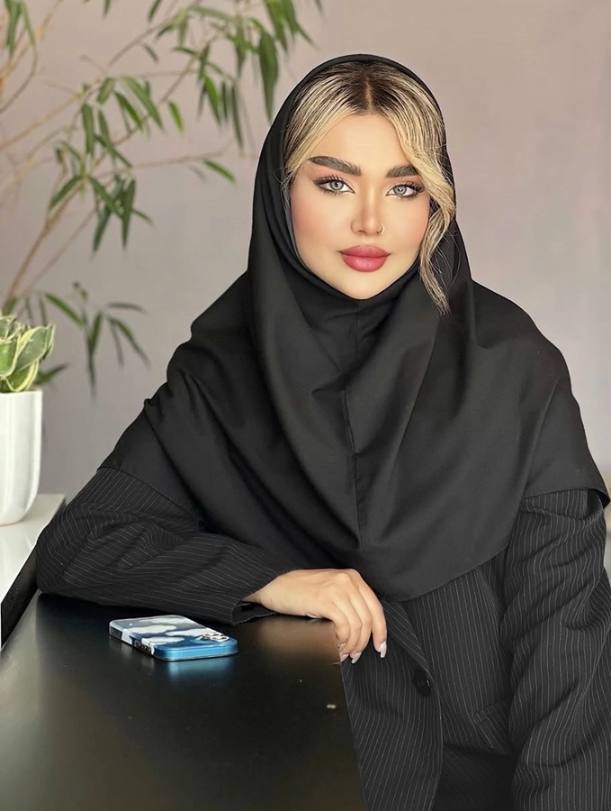 مدل موی زیر مقنعه 9